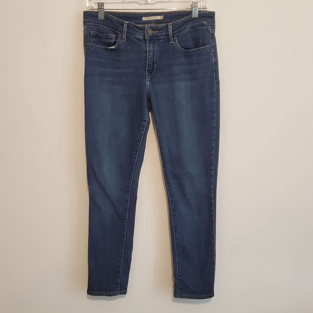 Levi's 711 skinny Jeans 29 blue stretch denim